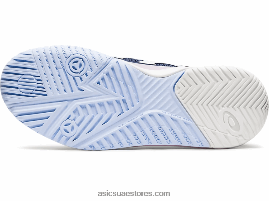 Asics معطف طاووس / أبيض هلام القرار 8 2N24DJ4185