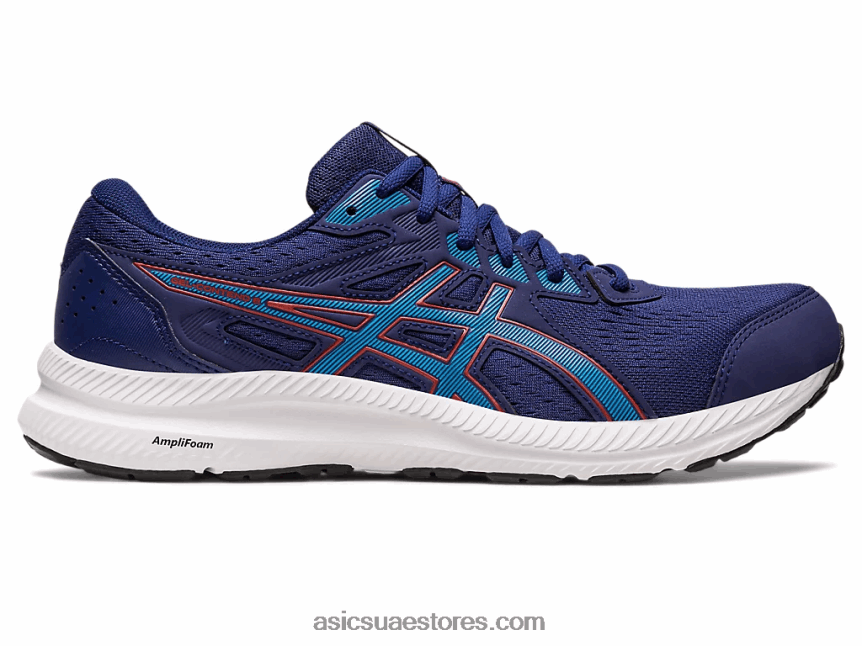 Asics أزرق نيلي / أزرق الجزيرة جل-كونتيند 8 2N24DJ419