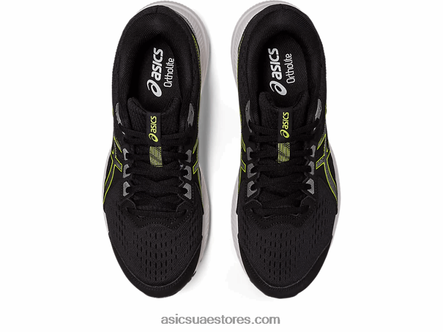 Asics أسود / فضي نقي جل-كونتيند 8 2N24DJ458