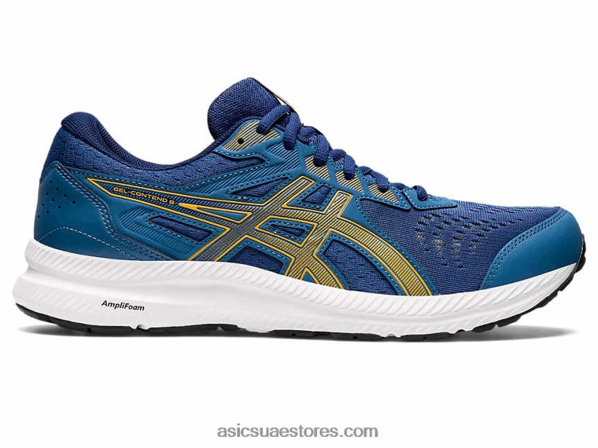 Asics اللازوردية / العنبر جل-كونتيند 8 2N24DJ674