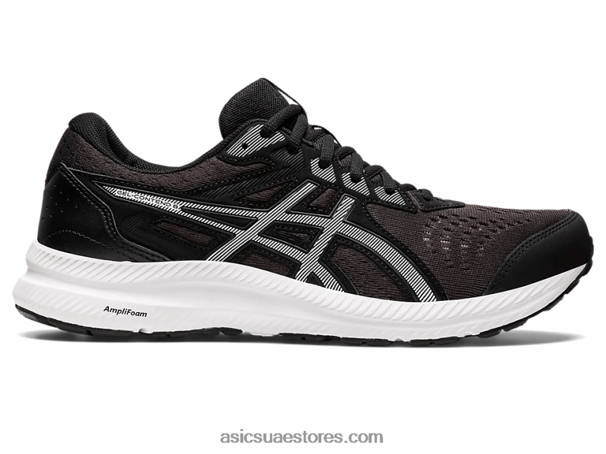 Asics أسود / أبيض جل-كونتيند 8 2N24DJ697