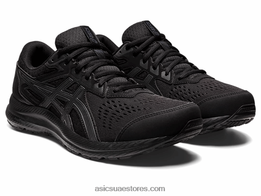 Asics أسود / رمادي الناقل جل-كونتيند 8 2N24DJ714