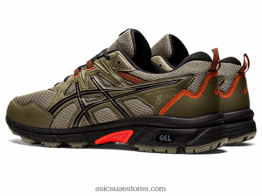 Asics عباءة أخضر / أسود جل فينشر 8 2N24DJ924
