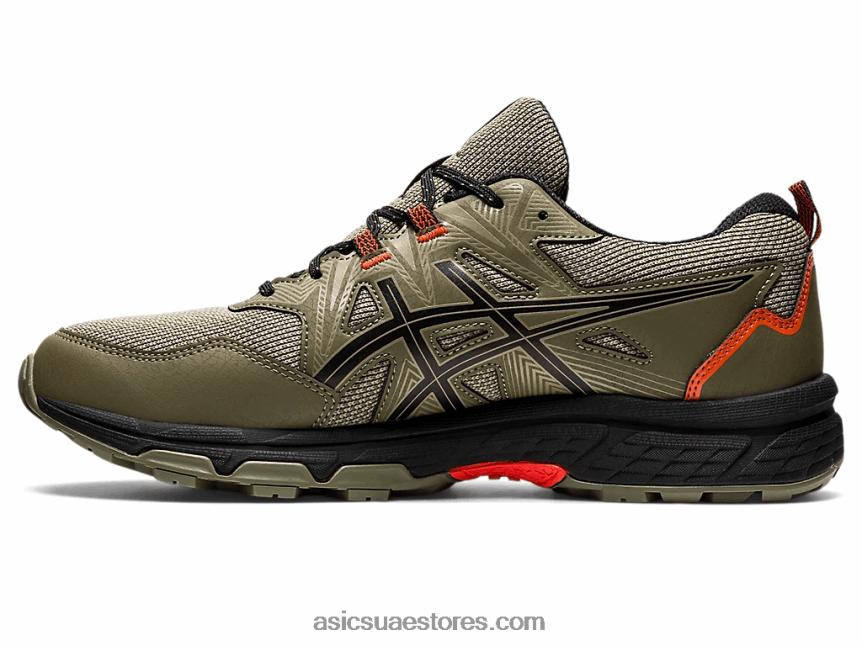 Asics عباءة أخضر / أسود جل فينشر 8 2N24DJ924