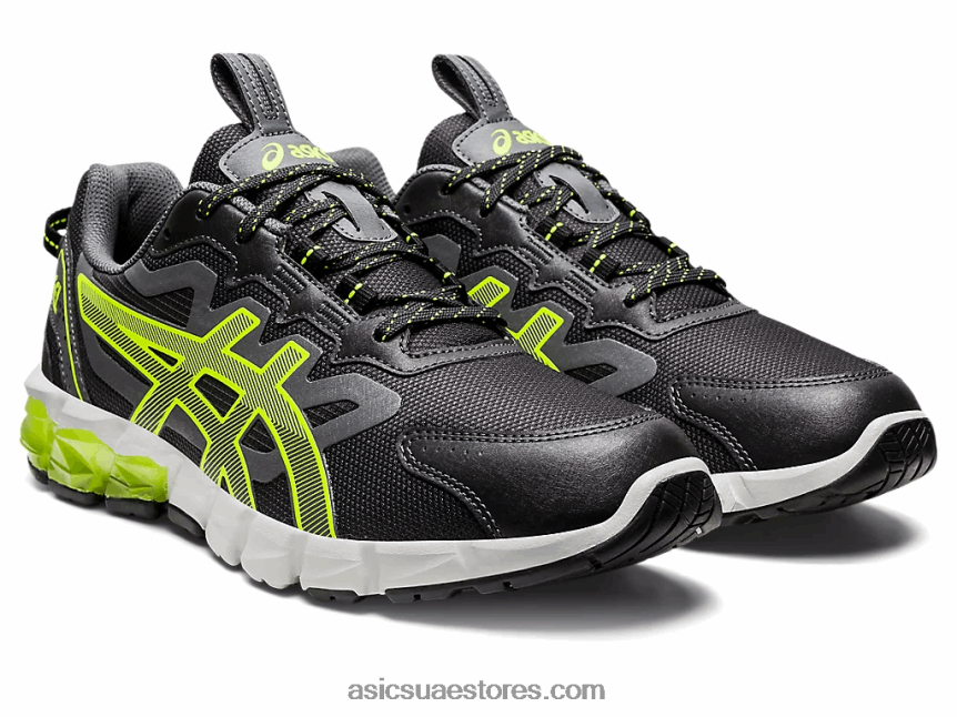 Asics رمادي جرافيت / أصفر أمان جل-كوانتوم 90 2N24DJ1378