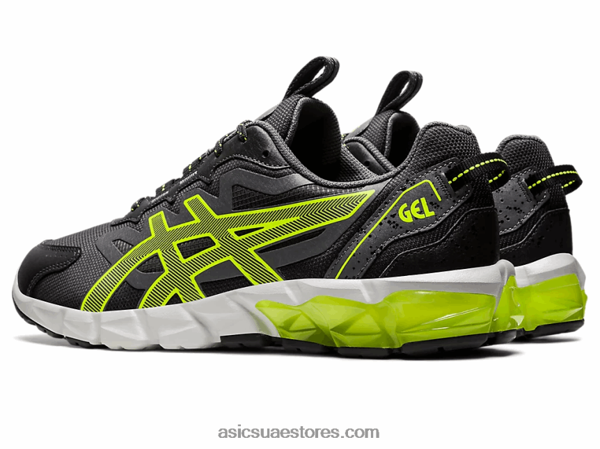Asics رمادي جرافيت / أصفر أمان جل-كوانتوم 90 2N24DJ1378