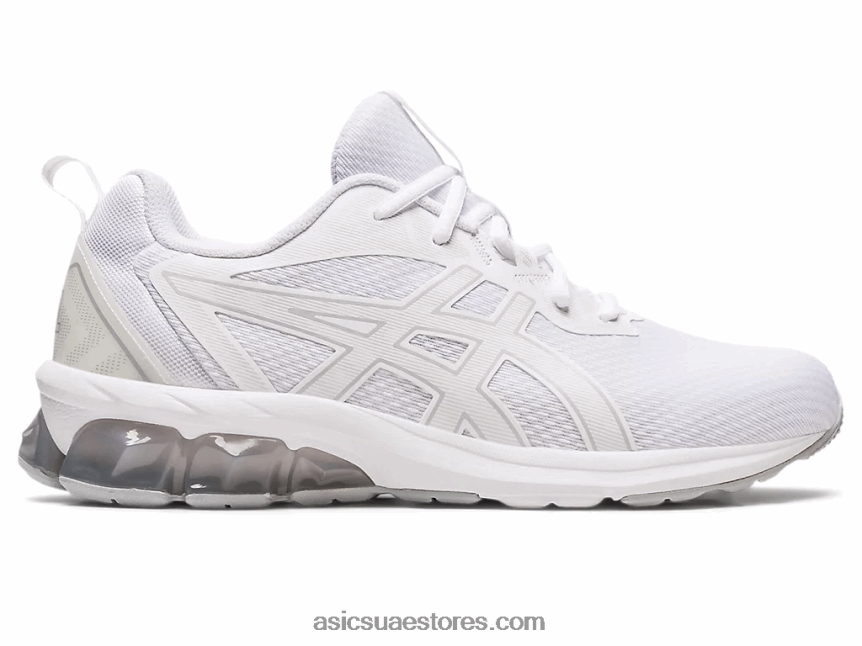 Asics أبيض / رمادي بيدمونت هلام الكم 90 رابعا 2N24DJ2207