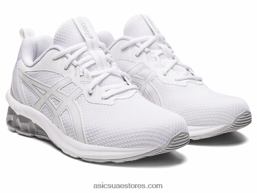 Asics أبيض / رمادي بيدمونت هلام الكم 90 رابعا 2N24DJ2207