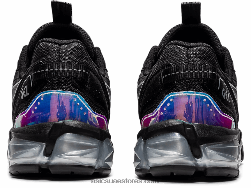 Asics أسود / فضي نقي جل-كوانتوم 90 2N24DJ3258