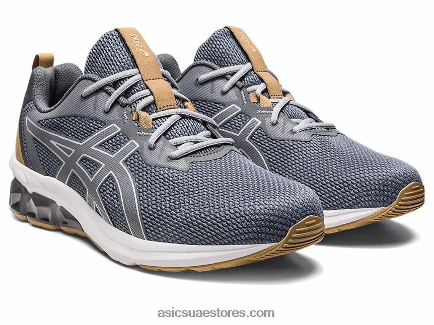 Asics رمادي فولاذي / رمادي بيدمونت هلام الكم 90 رابعا 2N24DJ82