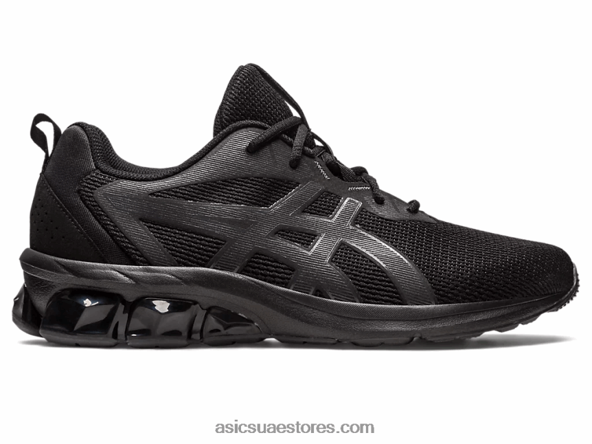 Asics أسود / رمادي جرافيت هلام الكم 90 رابعا 2N24DJ85