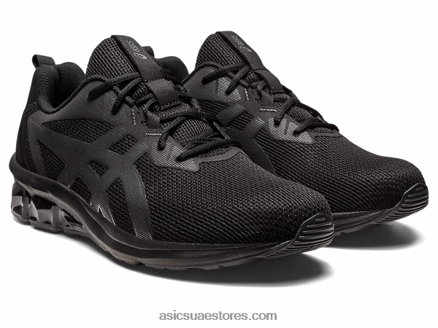 Asics أسود / رمادي جرافيت هلام الكم 90 رابعا 2N24DJ85