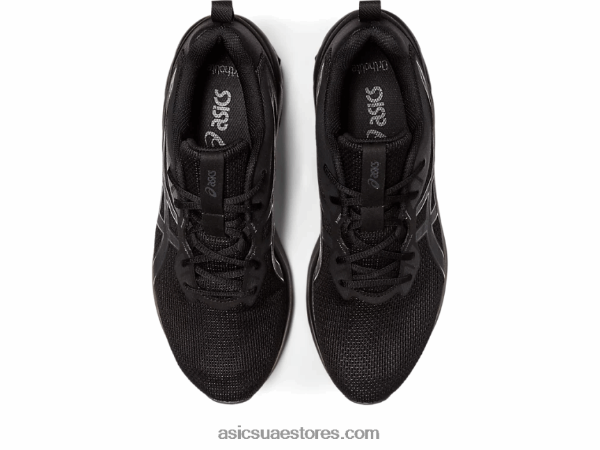 Asics أسود / رمادي جرافيت هلام الكم 90 رابعا 2N24DJ85