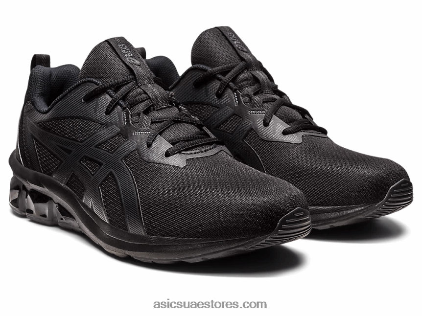 Asics أسود / رمادي جرافيت هلام الكم 90 رابعا 2N24DJ91