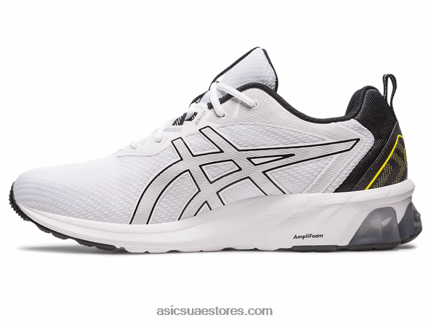 Asics أبيض أسود هلام الكم 90 رابعا 2N24DJ93