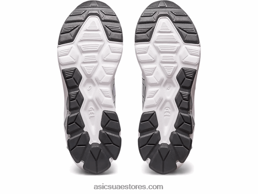Asics أبيض أسود هلام الكم 90 رابعا 2N24DJ93