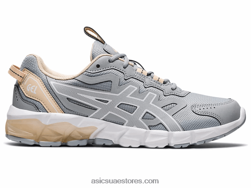 Asics بيدمونت رمادي / وردي دافئ جل-كوانتوم 90 3 2N24DJ2688