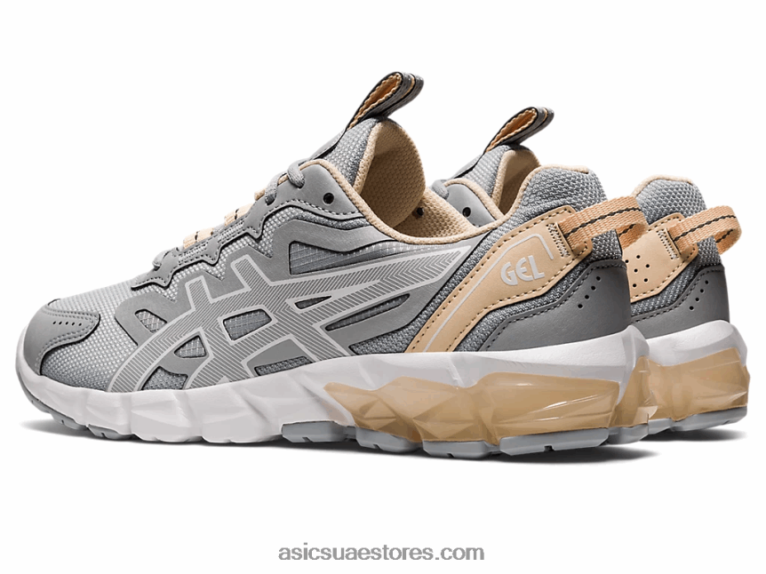 Asics بيدمونت رمادي / وردي دافئ جل-كوانتوم 90 3 2N24DJ2688