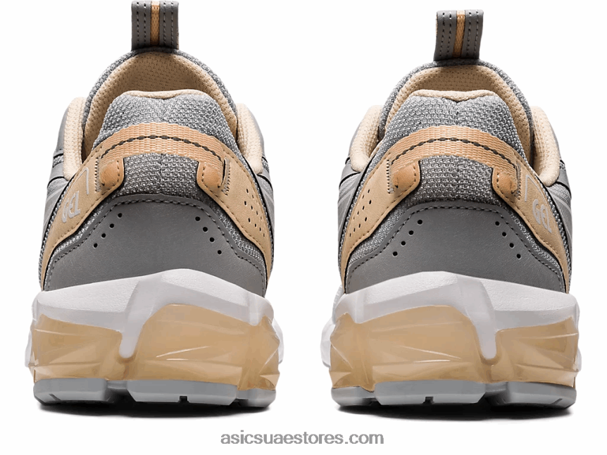 Asics بيدمونت رمادي / وردي دافئ جل-كوانتوم 90 3 2N24DJ2688
