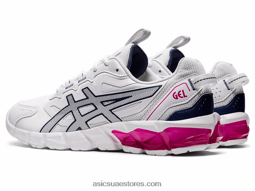 Asics أبيض / رعد أزرق جل-كوانتوم 90 3 2N24DJ3870