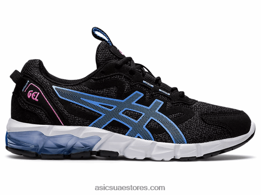 Asics أسود / نكة زرقاء جل-كوانتوم 90 3 2N24DJ3907