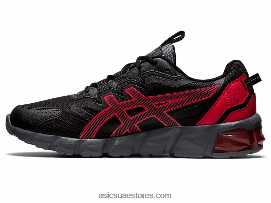 Asics تنبيه أسود / أحمر جل-كوانتوم 90 3 2N24DJ711