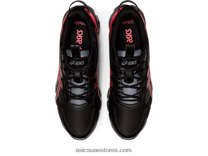 Asics تنبيه أسود / أحمر جل-كوانتوم 90 3 2N24DJ711