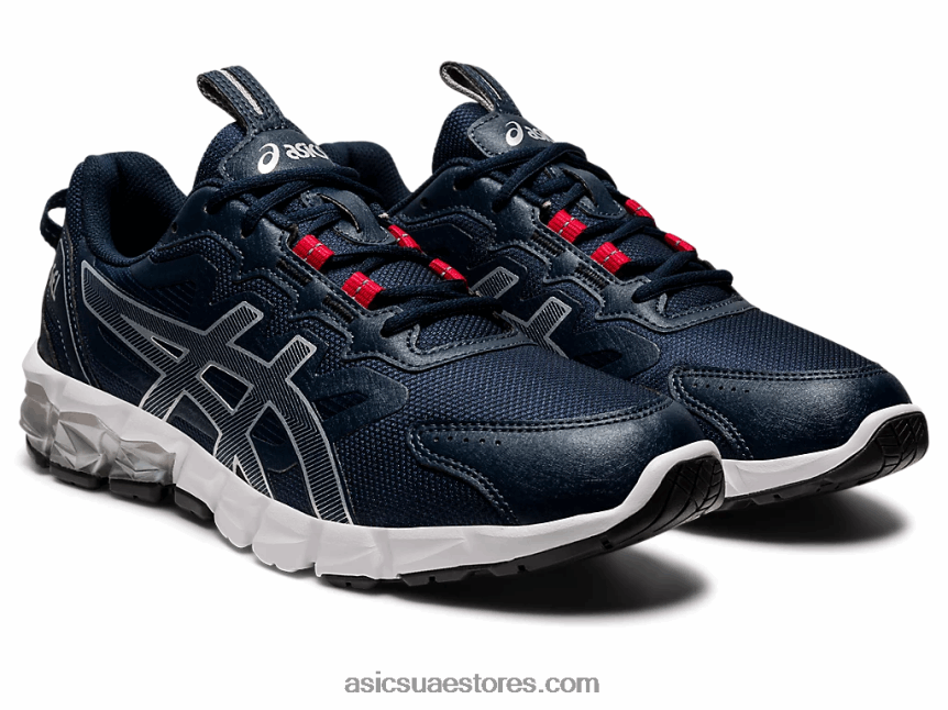 Asics الأزرق الفرنسي / الفضة النقية جل-كوانتوم 90 3 2N24DJ721