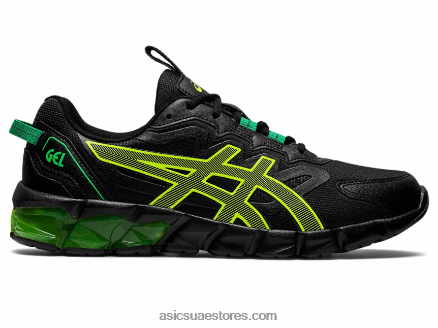 Asics أسود / أصفر أمان جل-كوانتوم 90 3 2N24DJ914