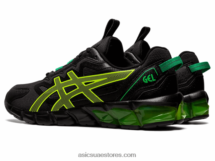 Asics أسود / أصفر أمان جل-كوانتوم 90 3 2N24DJ914