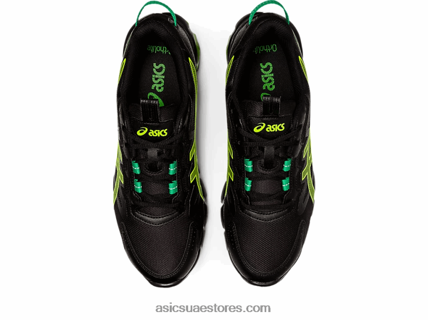 Asics أسود / أصفر أمان جل-كوانتوم 90 3 2N24DJ914