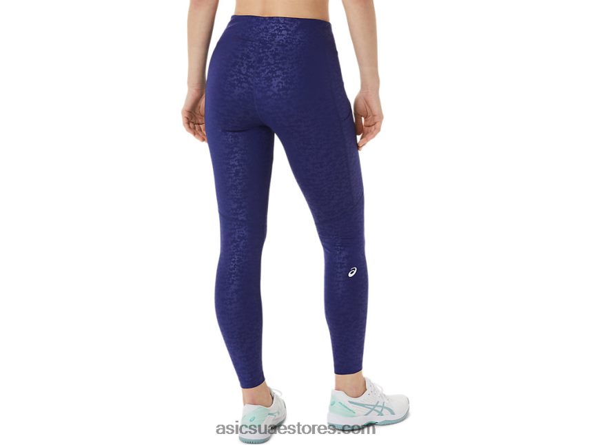 Asics نحى اليابان النقش الغوص الأزرق المرأة الجديدة القوية 92 مطبوعة ضيقة 2N24DJ3034