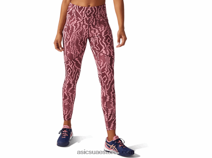 Asics طباعة المريخ العميق المرأة الجديدة القوية 92 مطبوعة ضيقة 2N24DJ3797