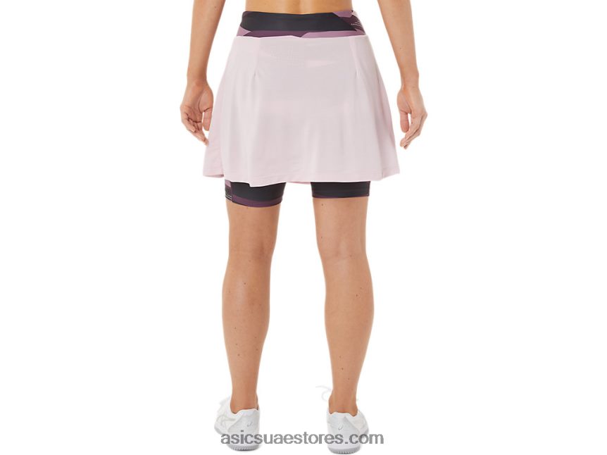 Asics بالكاد ارتفع المرأة الجديدة القوية 92 skort 2N24DJ3277
