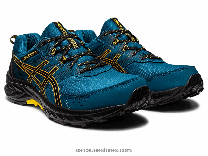Asics حبر أزرق مخضر / عاصفة رملية جل فينشر 9 2N24DJ102
