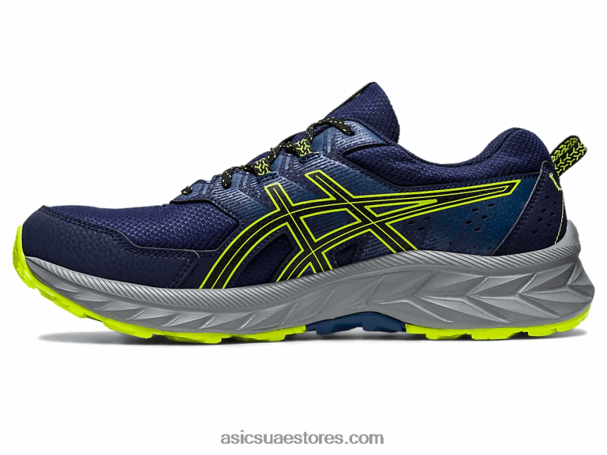 Asics معطف طاووس / أصفر أمان جل فينشر 9 2N24DJ107