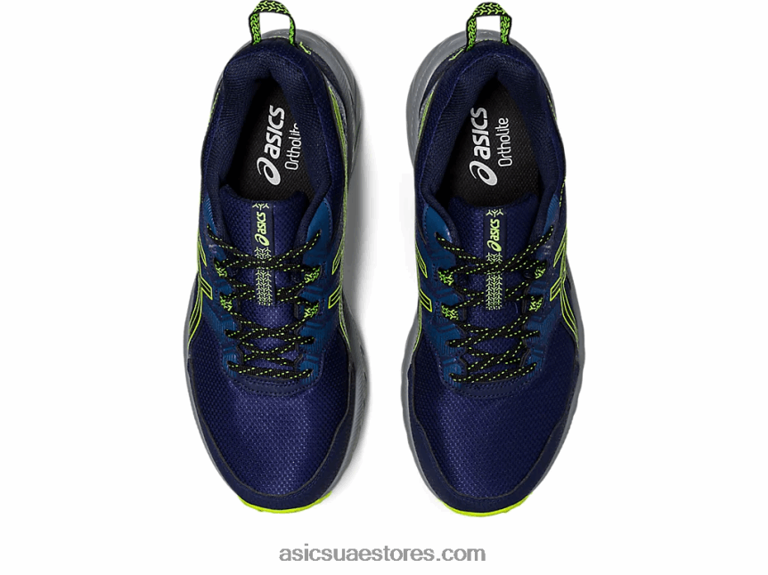Asics معطف طاووس / أصفر أمان جل فينشر 9 2N24DJ107