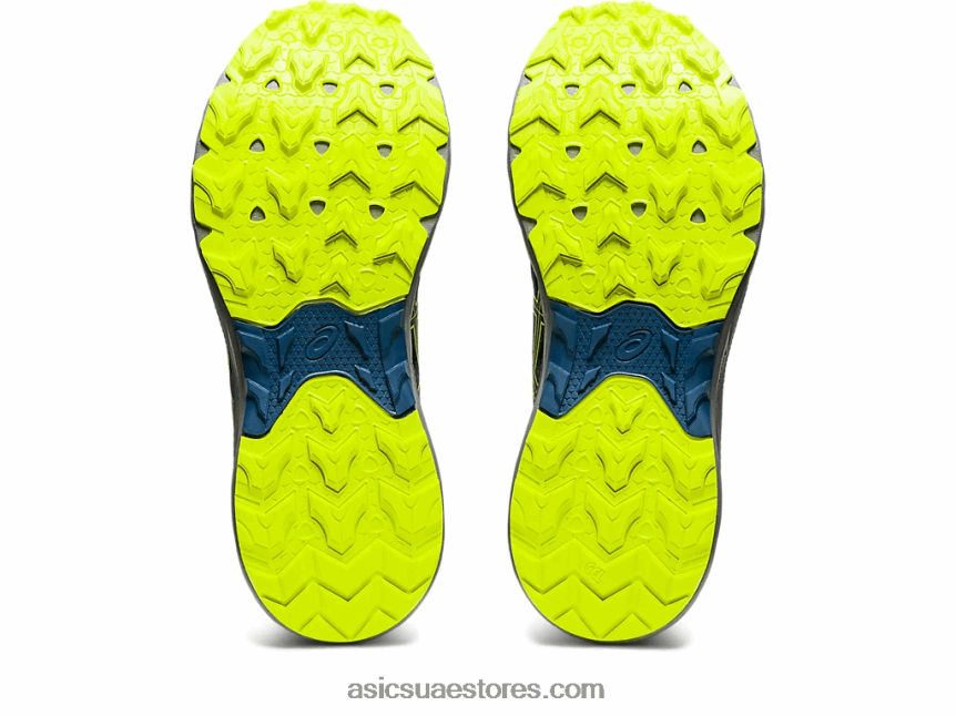 Asics معطف طاووس / أصفر أمان جل فينشر 9 2N24DJ107