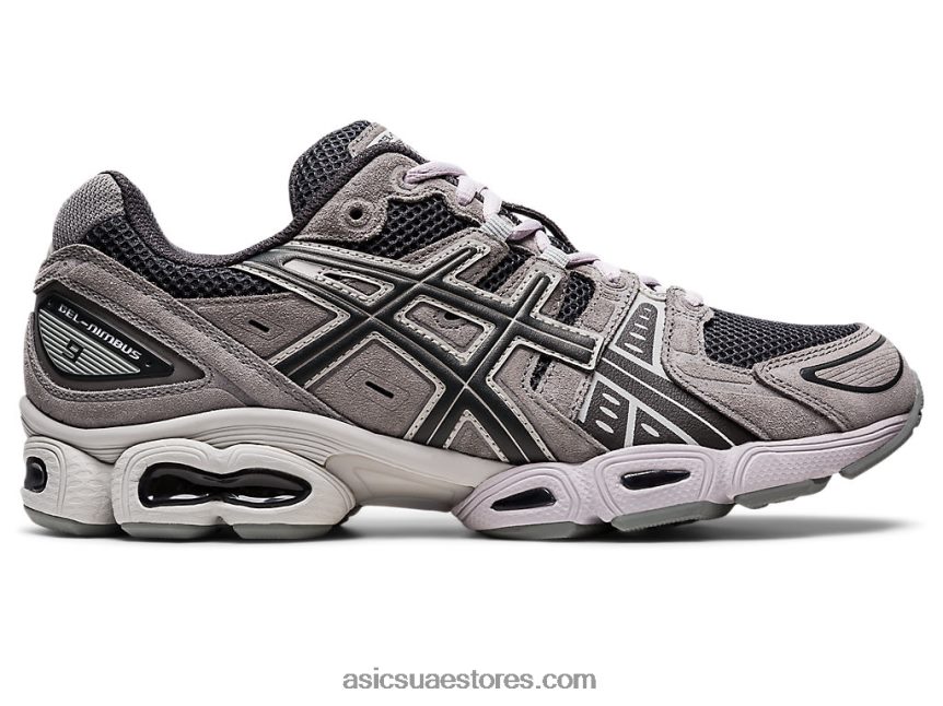 Asics سبج رمادي / رمادي طيني جل نيمبوس 9 2N24DJ1106