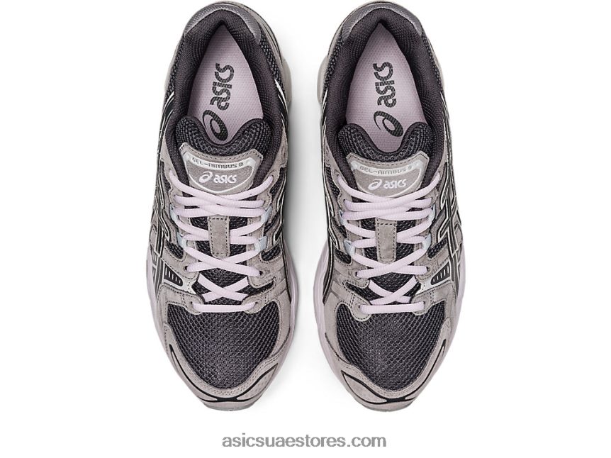 Asics سبج رمادي / رمادي طيني جل نيمبوس 9 2N24DJ1106