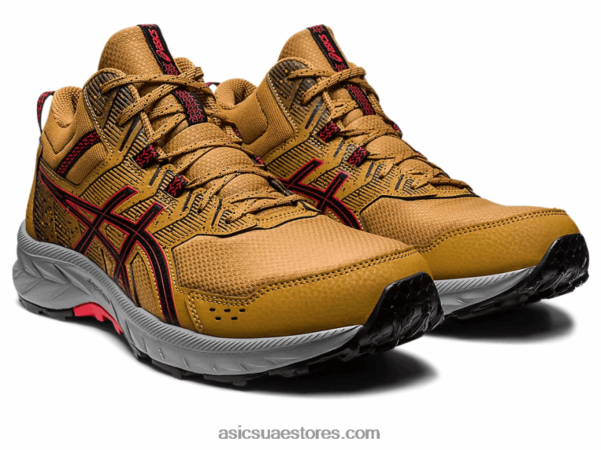Asics بريسيديو تان / أحمر كهربائي جل فينشر 9 متر 2N24DJ121