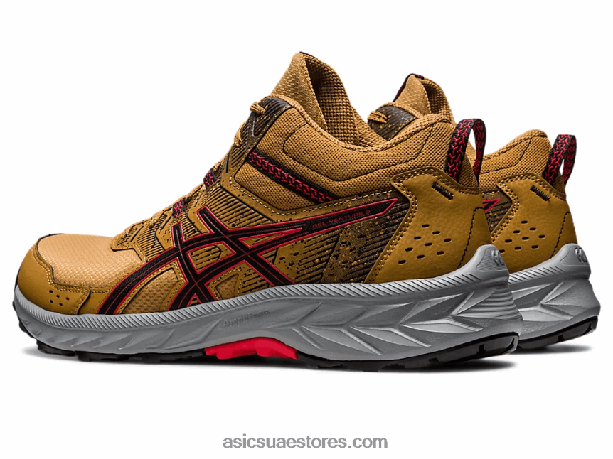 Asics بريسيديو تان / أحمر كهربائي جل فينشر 9 متر 2N24DJ121