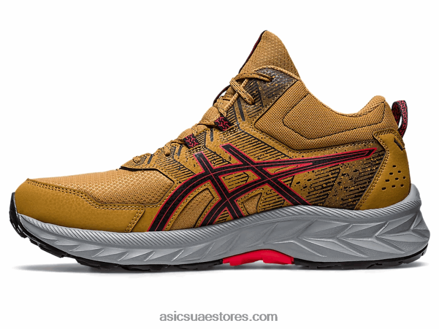 Asics بريسيديو تان / أحمر كهربائي جل فينشر 9 متر 2N24DJ121