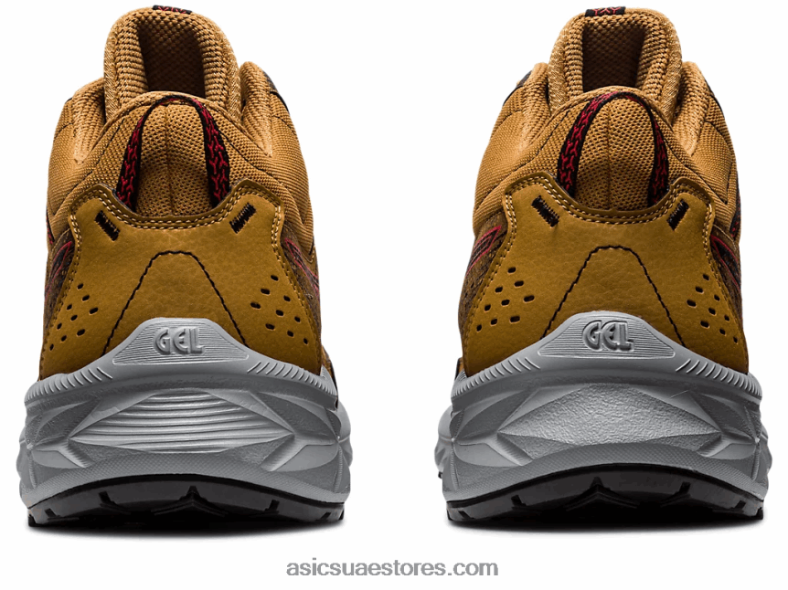 Asics بريسيديو تان / أحمر كهربائي جل فينشر 9 متر 2N24DJ121