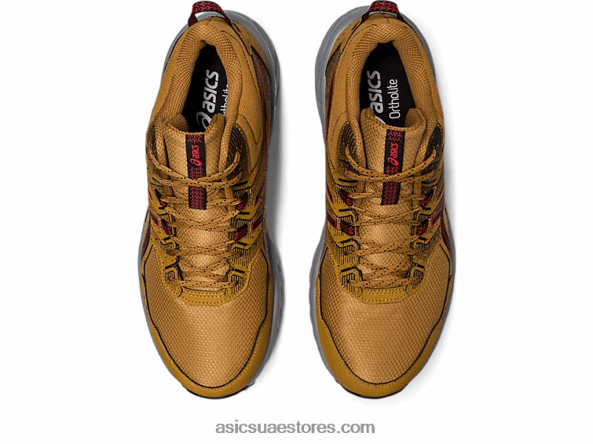 Asics بريسيديو تان / أحمر كهربائي جل فينشر 9 متر 2N24DJ121