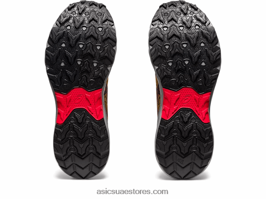 Asics بريسيديو تان / أحمر كهربائي جل فينشر 9 متر 2N24DJ121