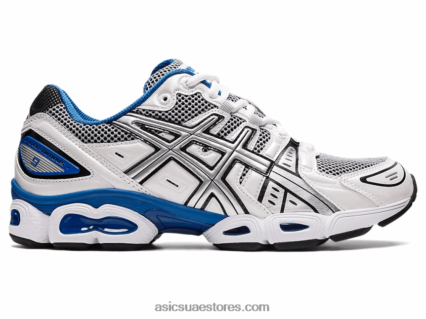 Asics محرك أبيض / بحيرة جل نيمبوس 9 2N24DJ1225