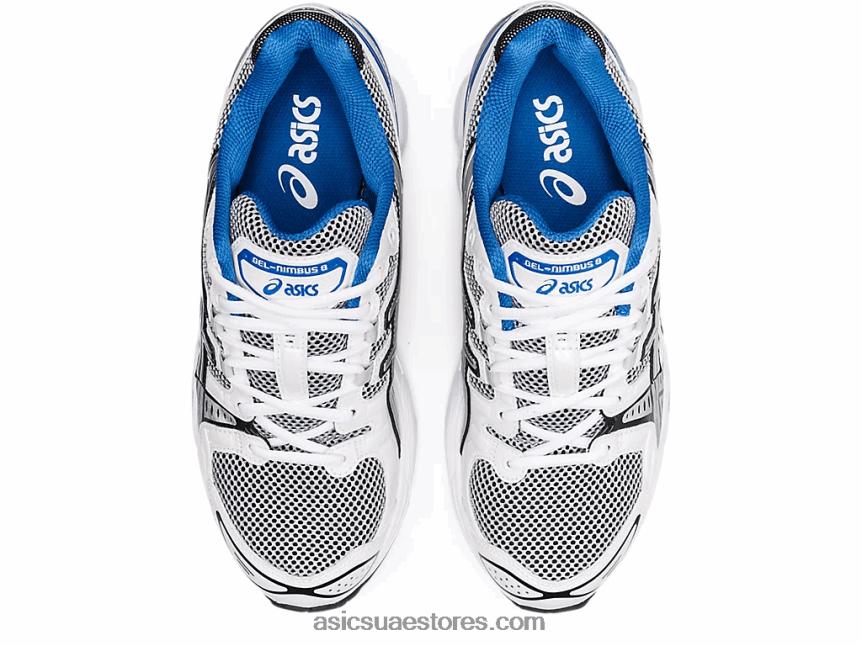 Asics محرك أبيض / بحيرة جل نيمبوس 9 2N24DJ1225
