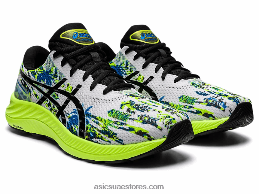 Asics أبيض أسود جل اكسايت 9 2N24DJ1297