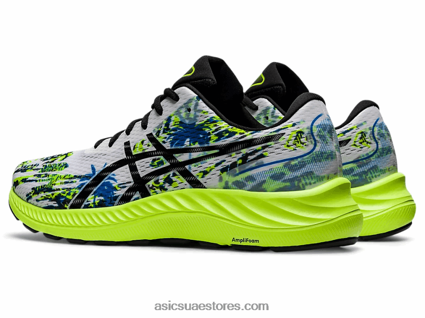 Asics أبيض أسود جل اكسايت 9 2N24DJ1297
